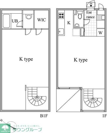 レジディア目黒IIの物件間取画像